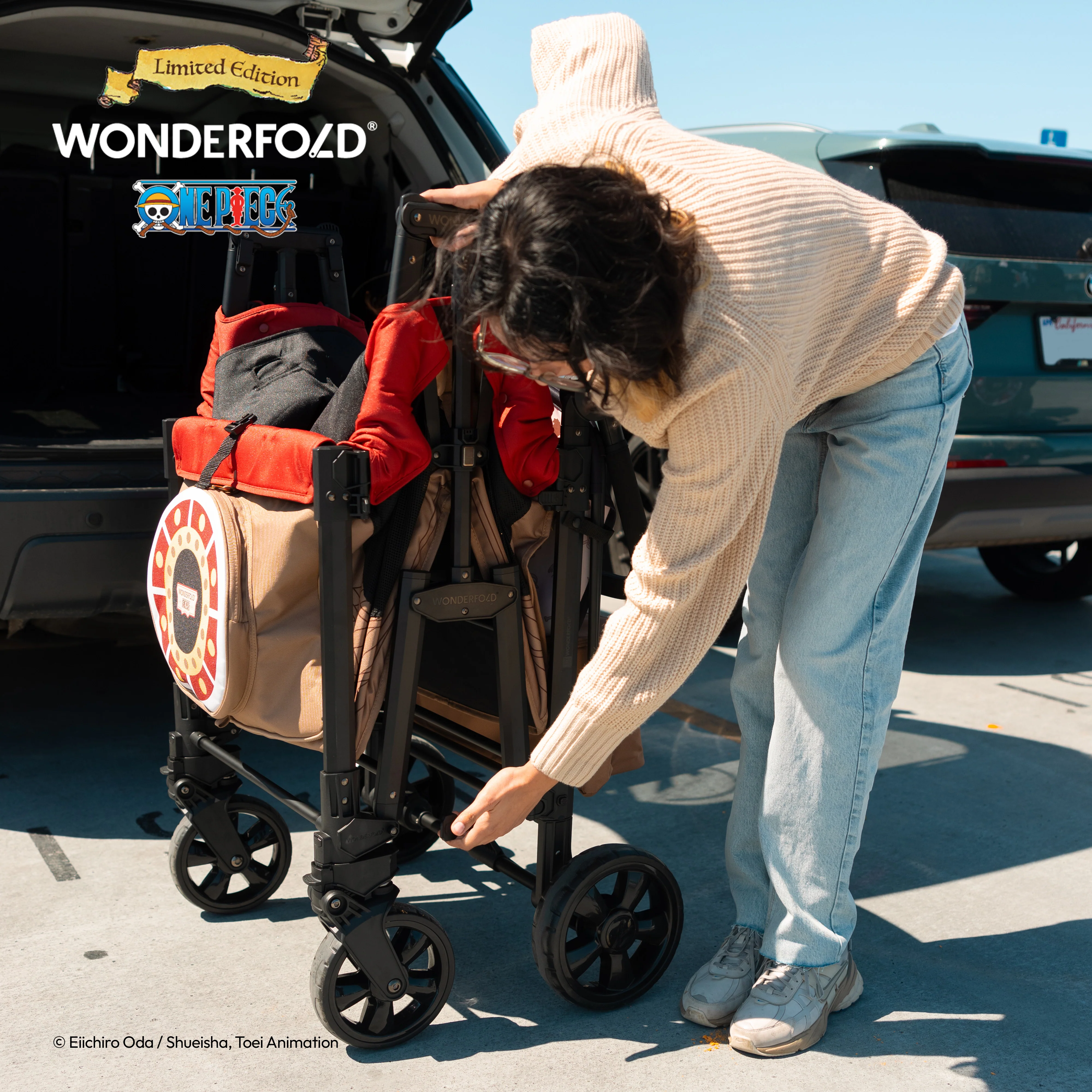 ONE PIECE Thousand Sunny Stroller Wagon(4 Seater) - Image 13