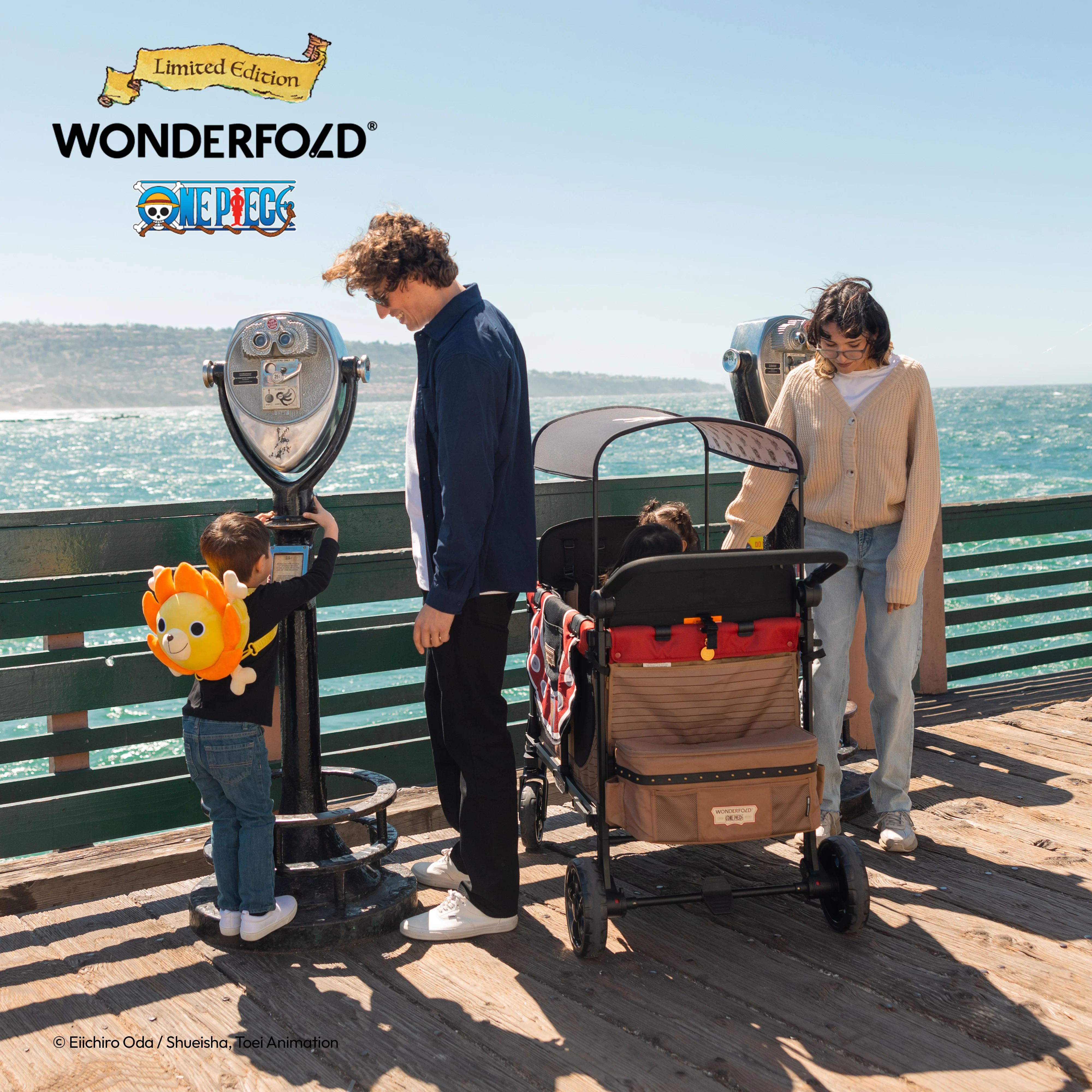 ONE PIECE Thousand Sunny Stroller Wagon(4 Seater) - Image 15