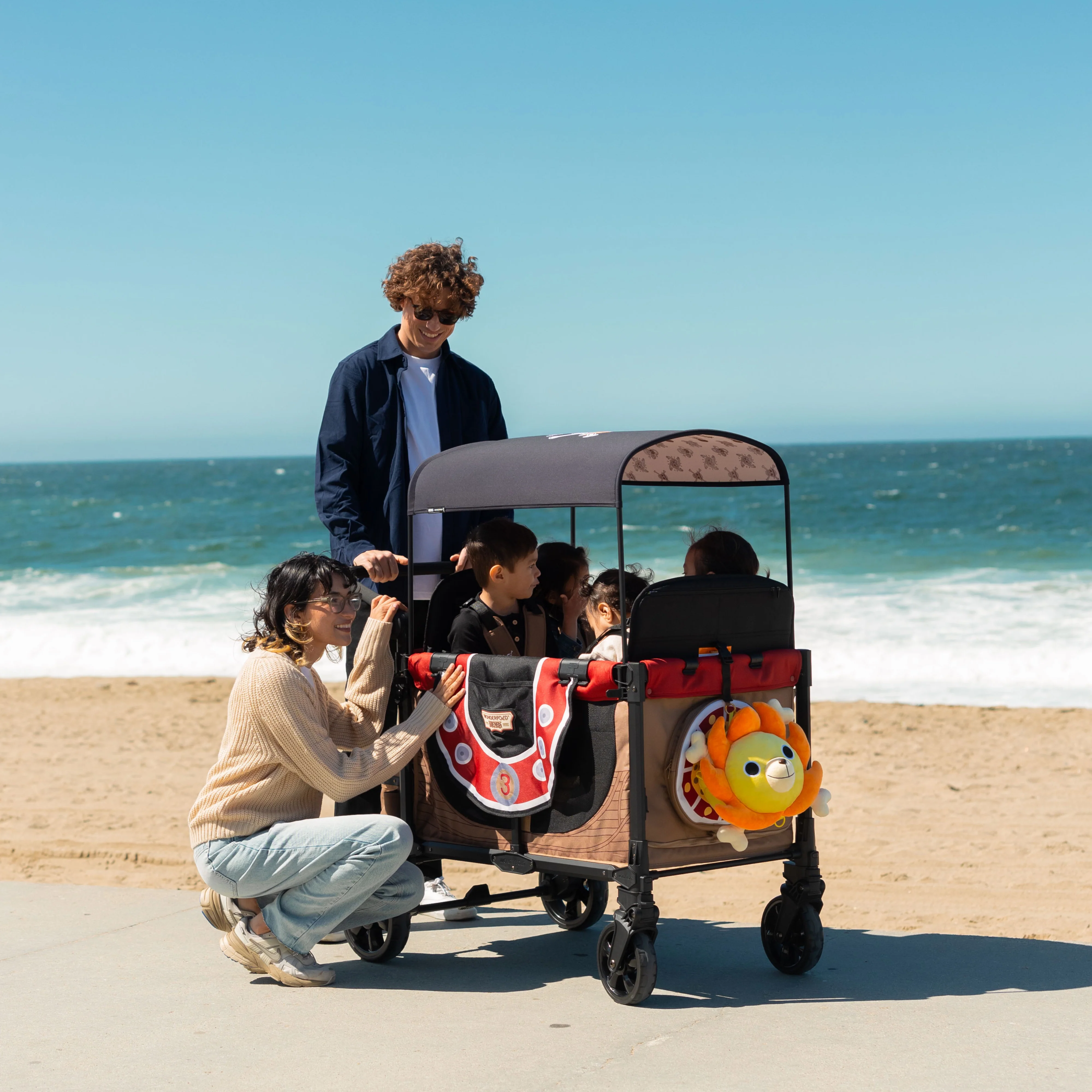 ONE PIECE Thousand Sunny Stroller Wagon(4 Seater) - Image 7