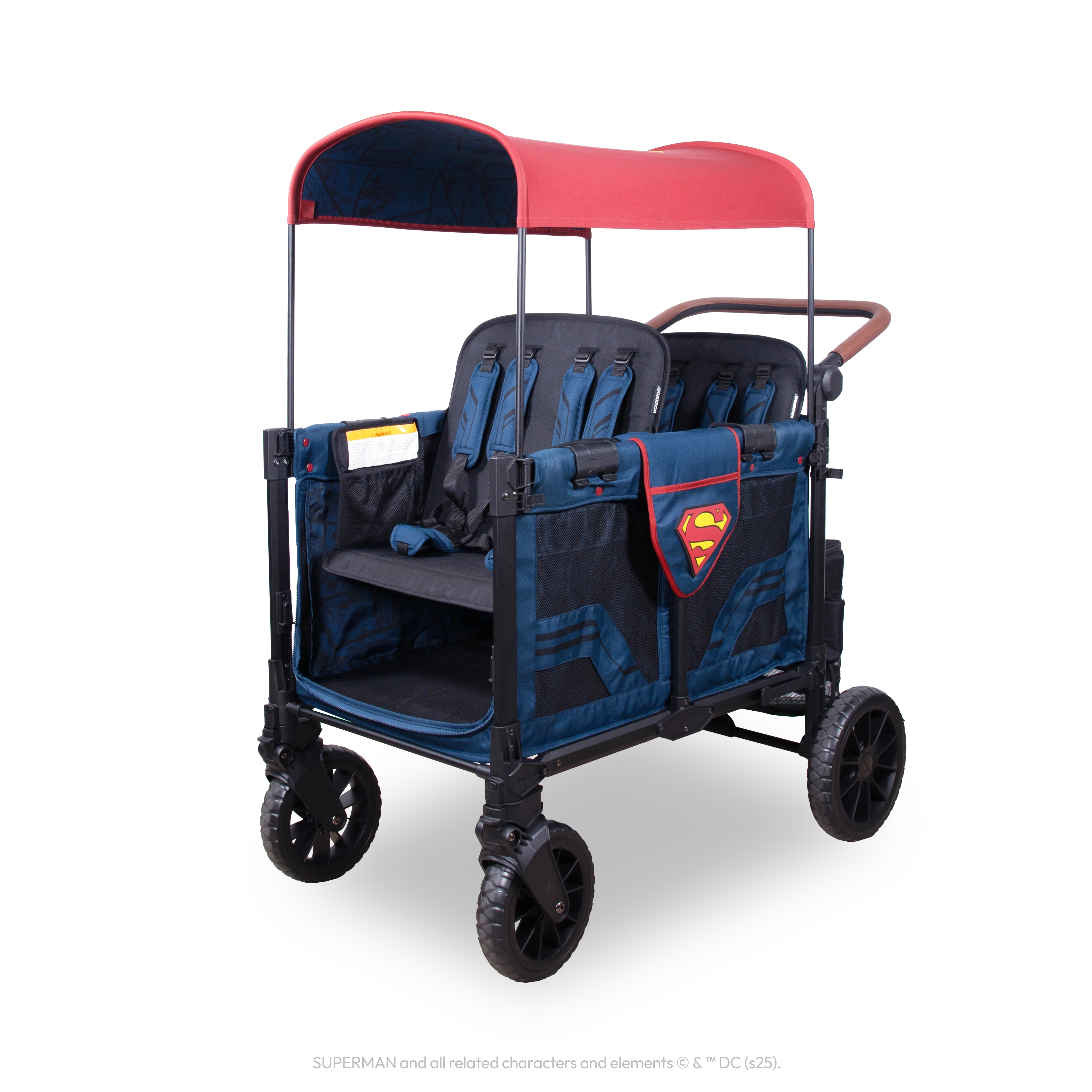 Superman Luxe Pro Stroller Wagon (4-Seater) - Image 3
