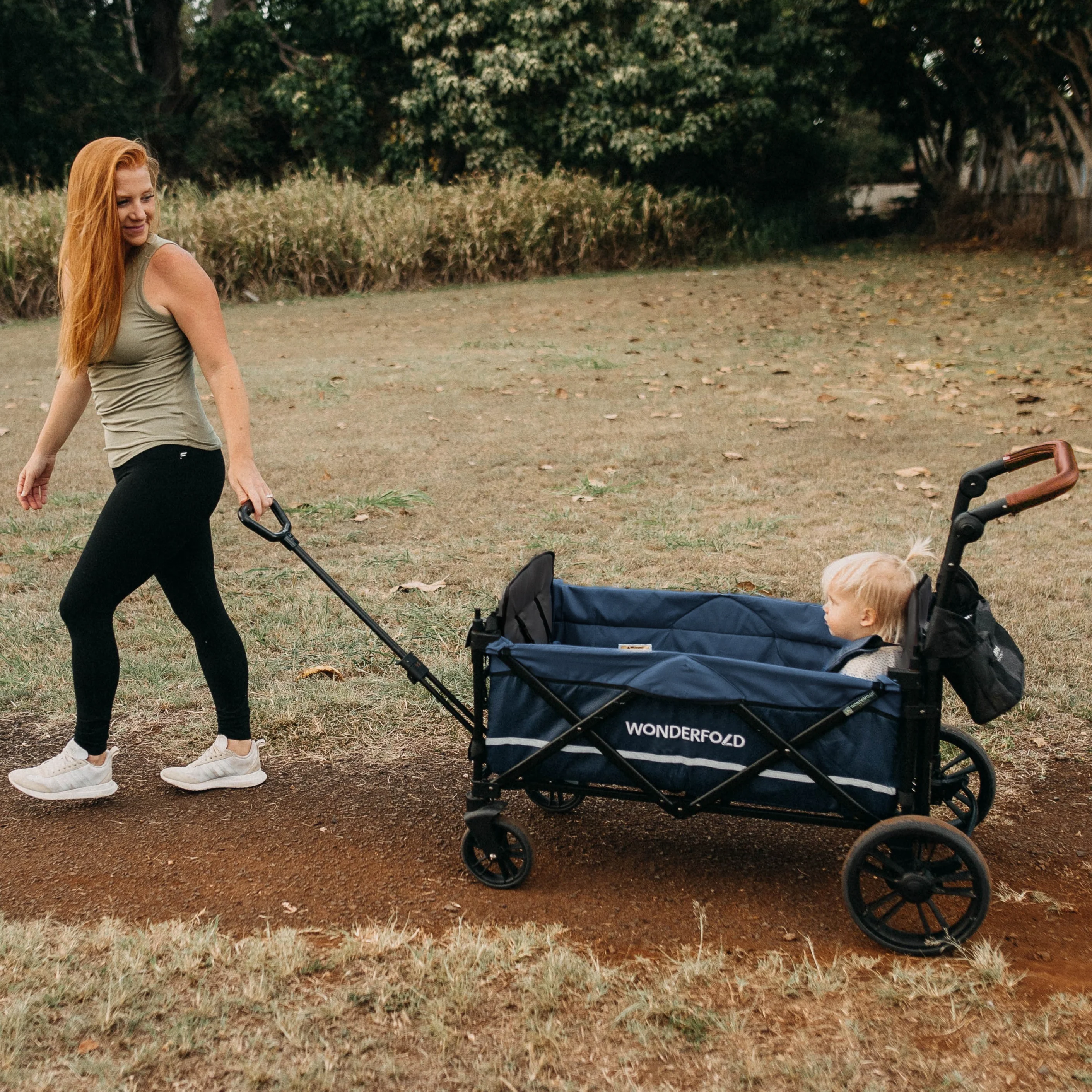 X4 Push + Pull Stroller Wagon (4 Seater) - Image 6